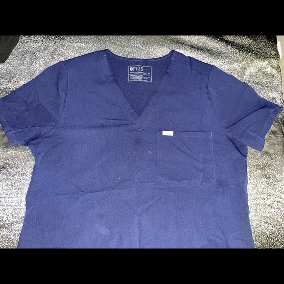 FIGS Navy Blue scrub set size XL - Picture 1 of 6